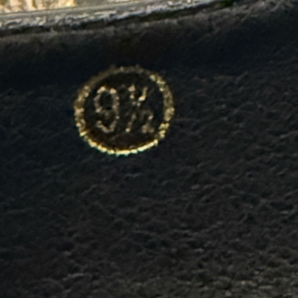 Coutgo Pointed Toe Sandals Slingback Kitten Heel  women’s size 9.5 - Picture 9 of 10